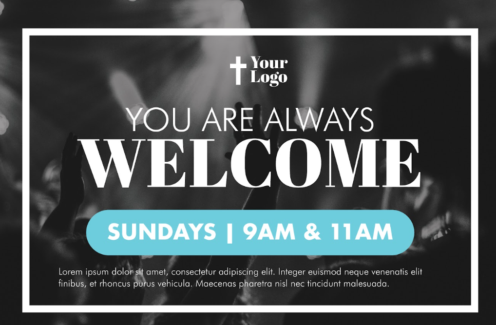 Church direct mail templates